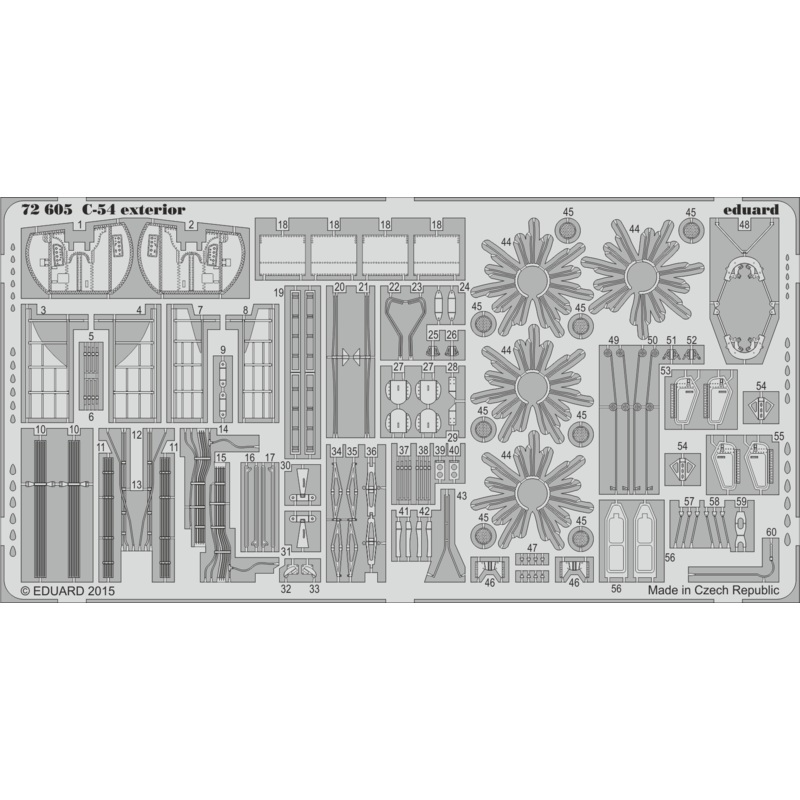 1/72 C-54 Exterior (for Revell)