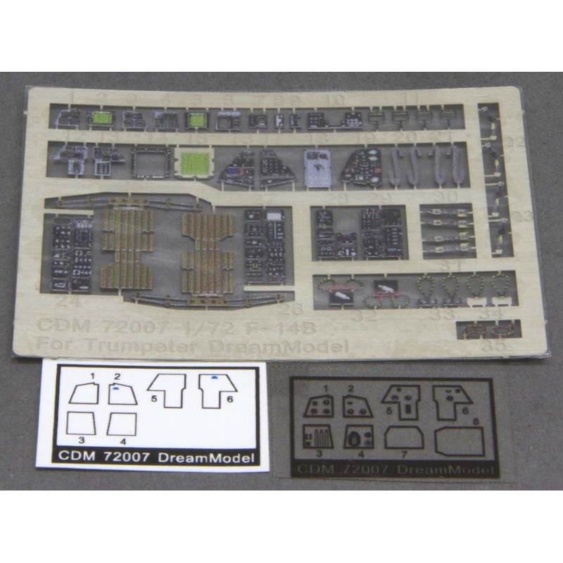 1/72 Cockpit for F-14B (for Trumpeter)