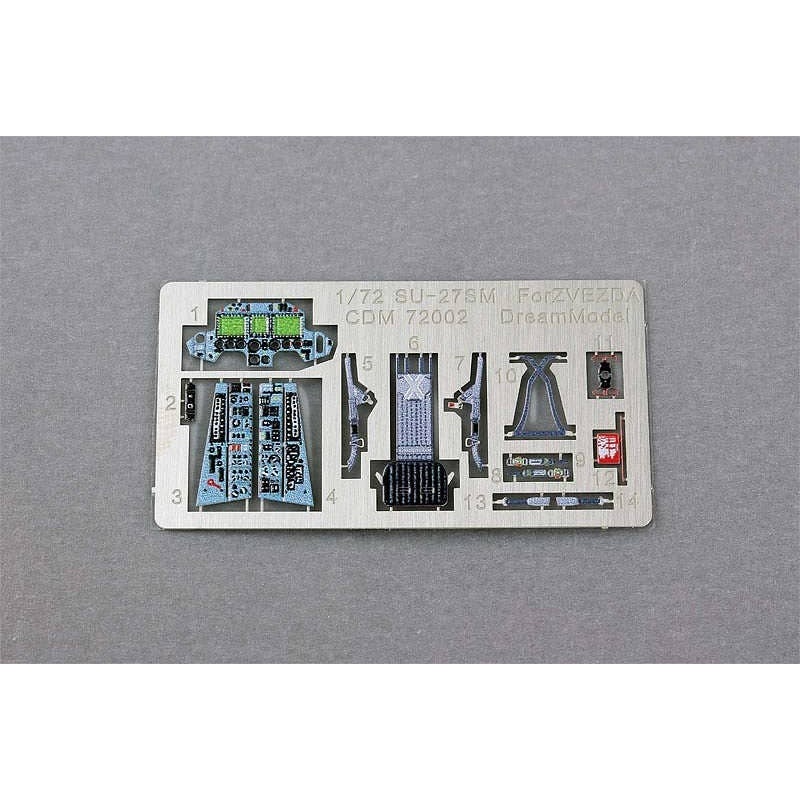 1/72 Cockpit for SU-27SM (for Zvezda)
