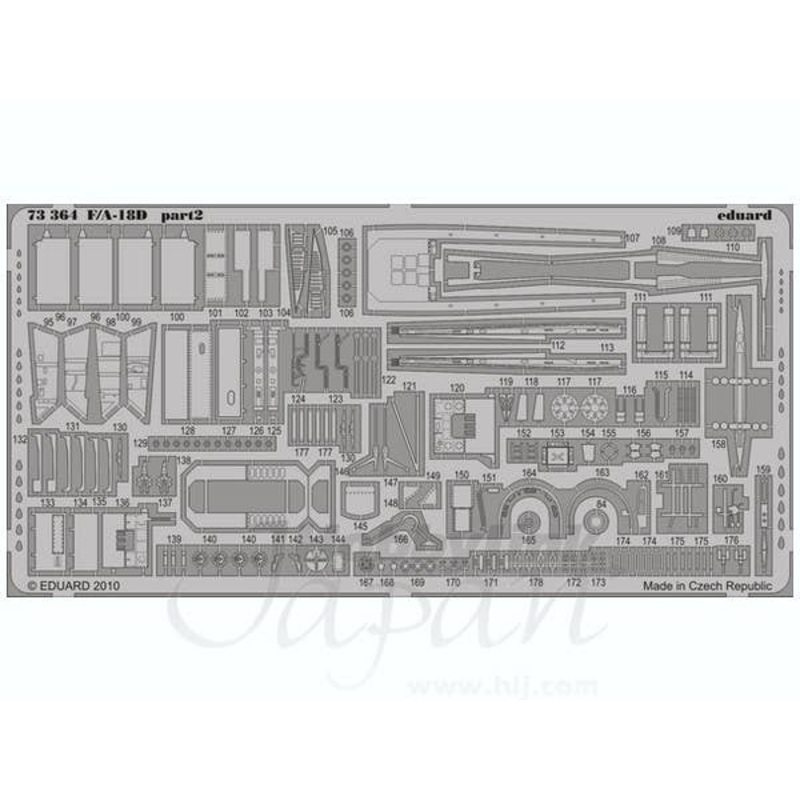1/72 F/A-18D Self-Adhesive (for Academy)
