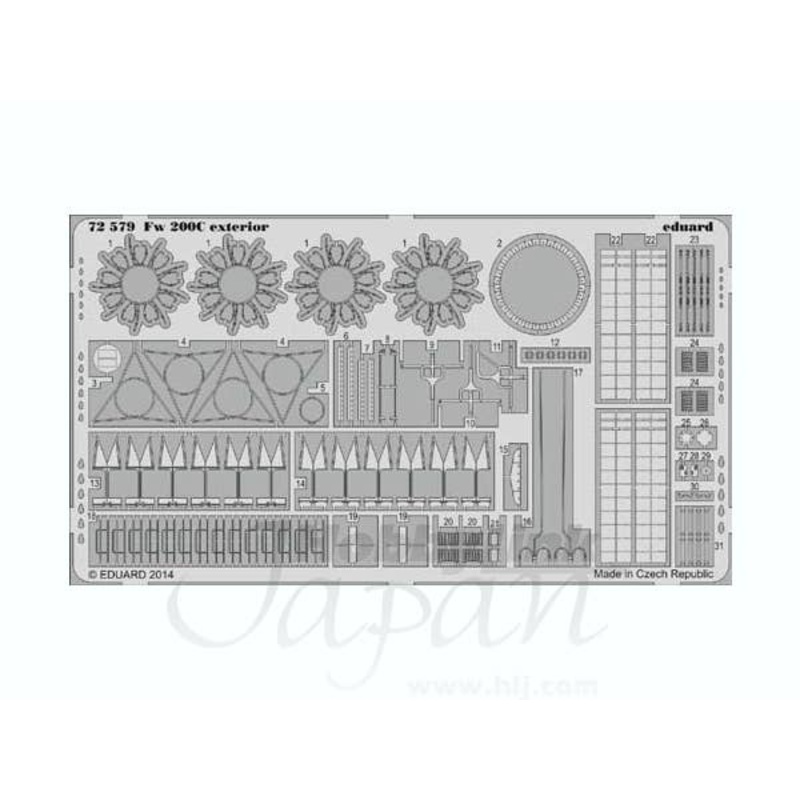 1/72 Fw 200C Exterior (for Trumpeter)