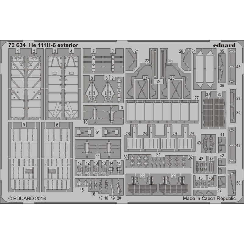 1/72 He 111H-6 Exterior (Airfix)
