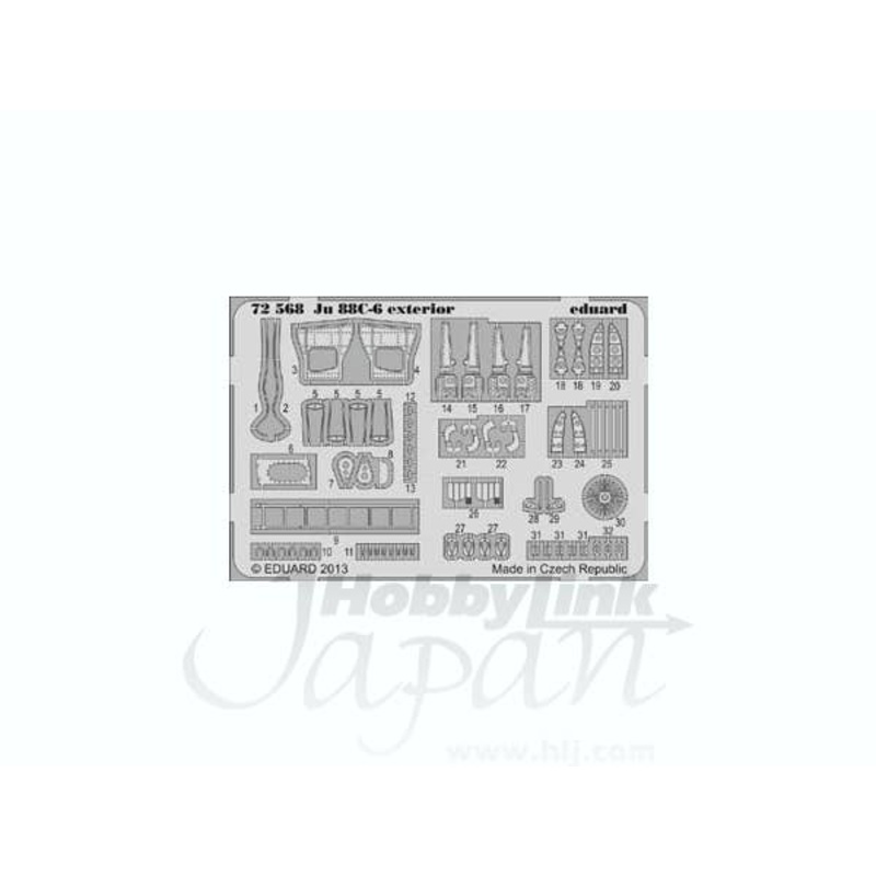 1/72 Ju 88C-6 Exterior (for Revell)