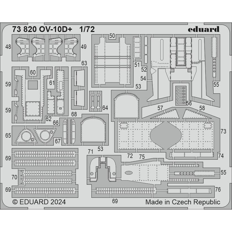 1/72 OV-10D+ Photo Etched (for ICM)