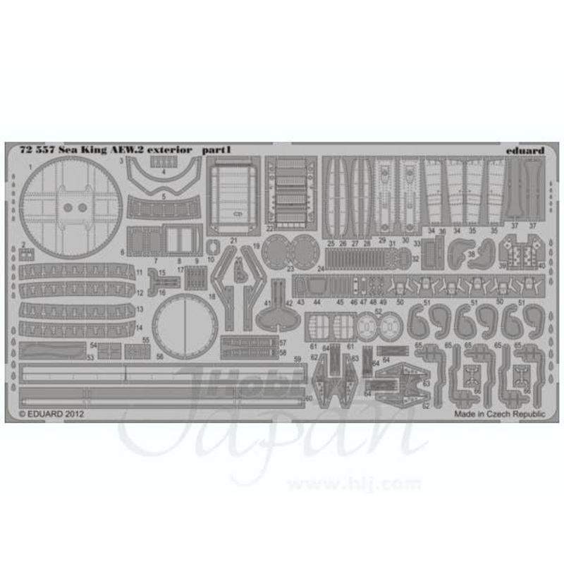 1/72 Sea King AEW.2 Exterior (Cyber Hobby)