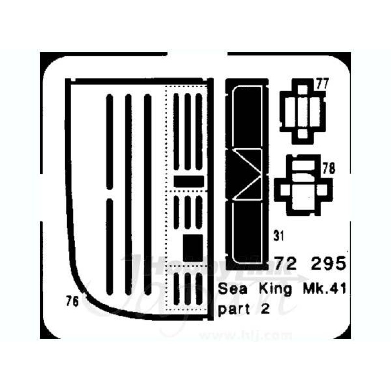 1/72 Sea King Mk.41 Photo-Etched Parts (for Revell)