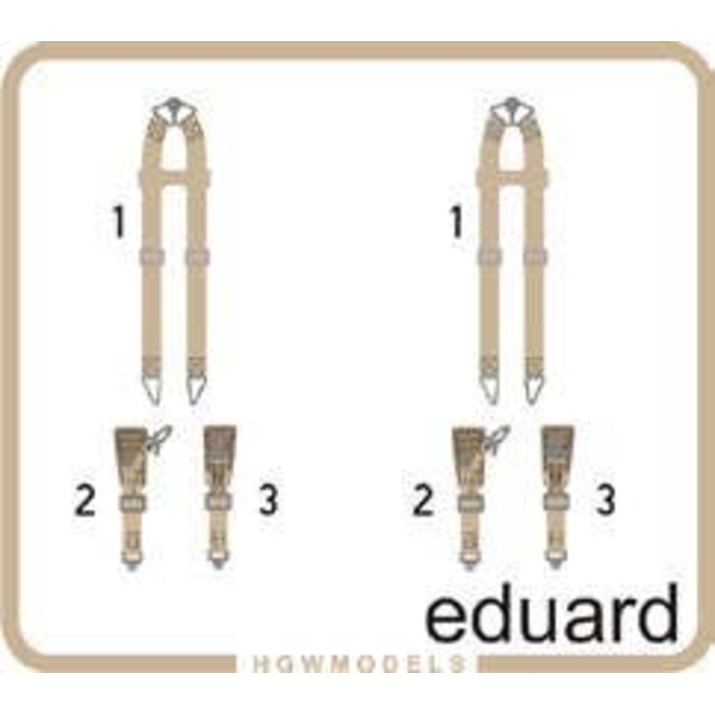 1/72 Seatbelts Luftwaffe WWII bombers SUPERFABRIC