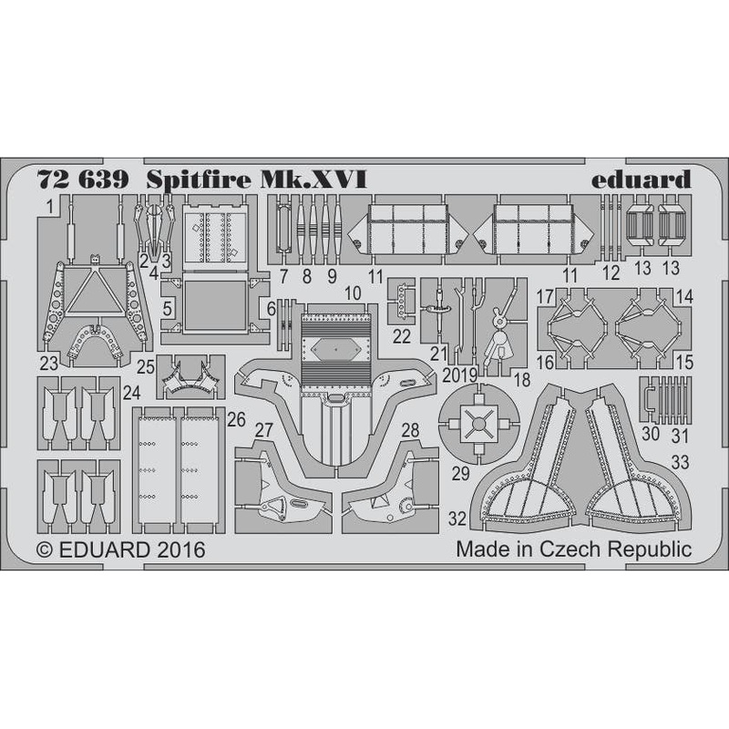 1/72 Spitfire Mk.XVI (Eduard)