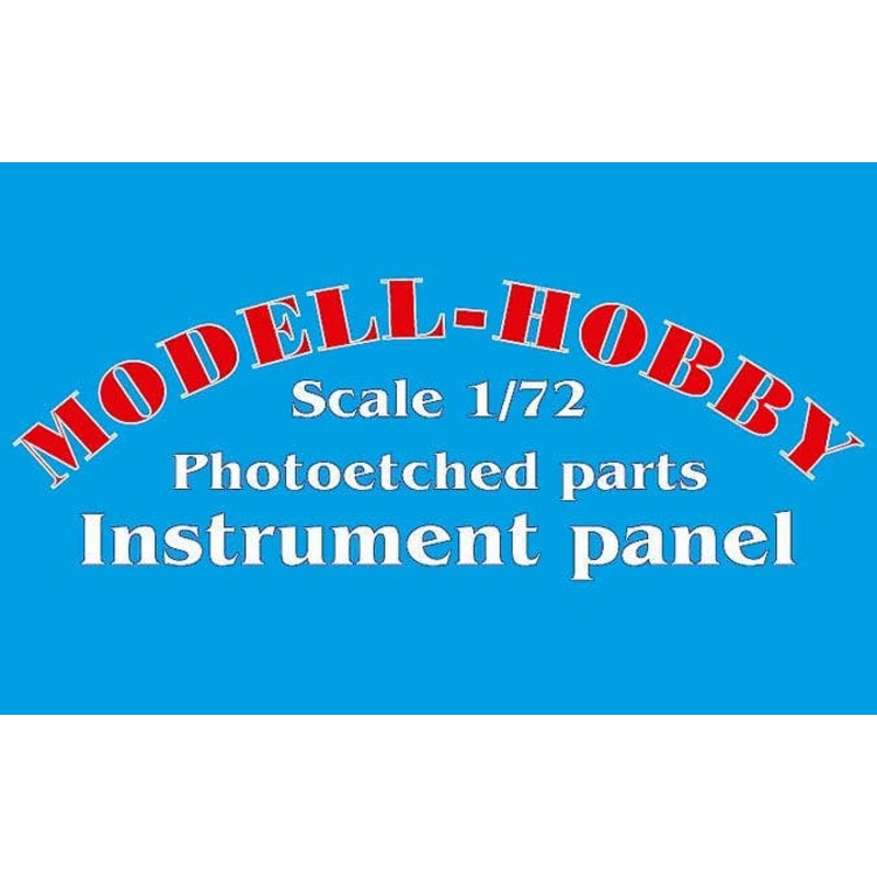 1/72 Swordfish Photoetched parts instrument panel for Airfix