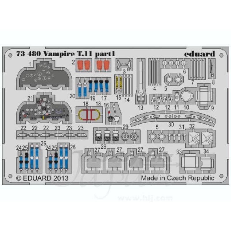 1/72 Vampire T.11 (Airfix)