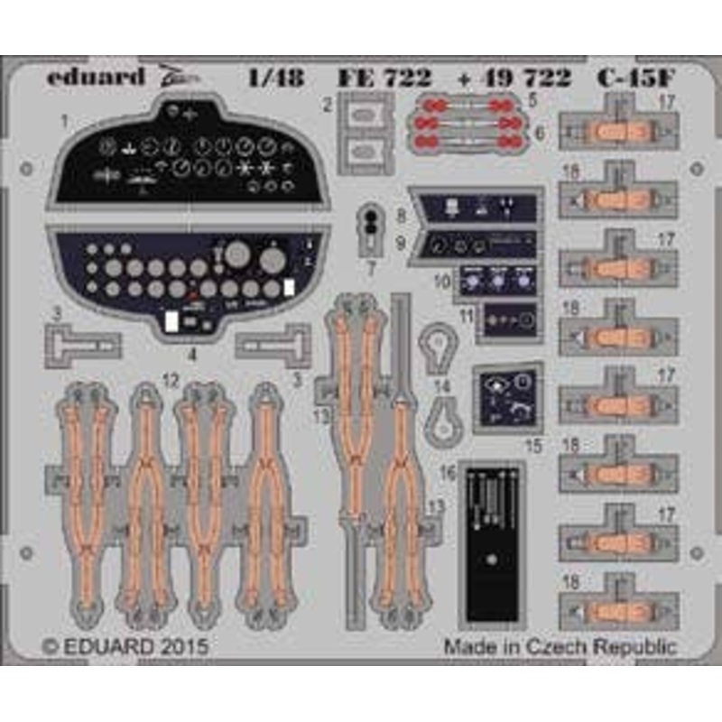 1/48 C-45F Interior S.A. (for ICM)