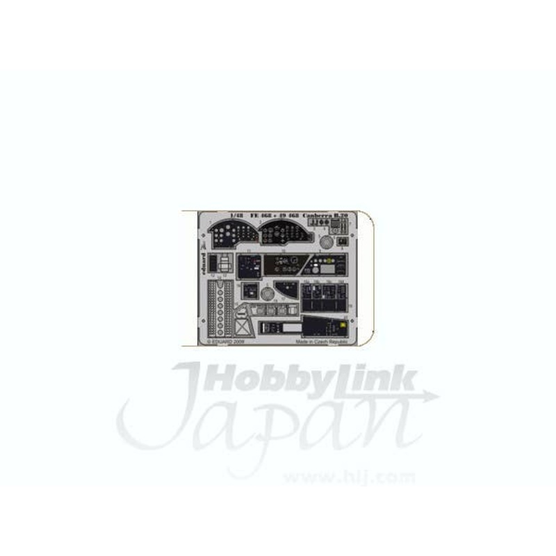1/48 Canberra B20 Photo-Etched Parts S.A. (for Airfix)