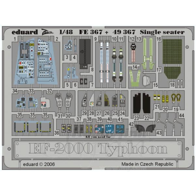 1/48 EF-2000 Typhoon Single Seater (for Revell)