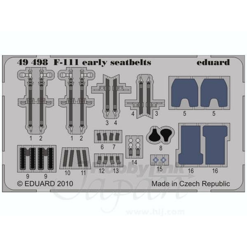 1/48 F-111 Aardvark Early Seatbelt (for Hobby Boss)