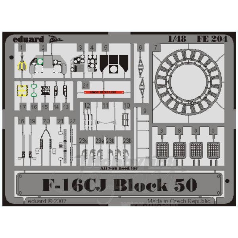1/48 F-16CJ Fighting Falcon Block 50 (for Hasegawa)