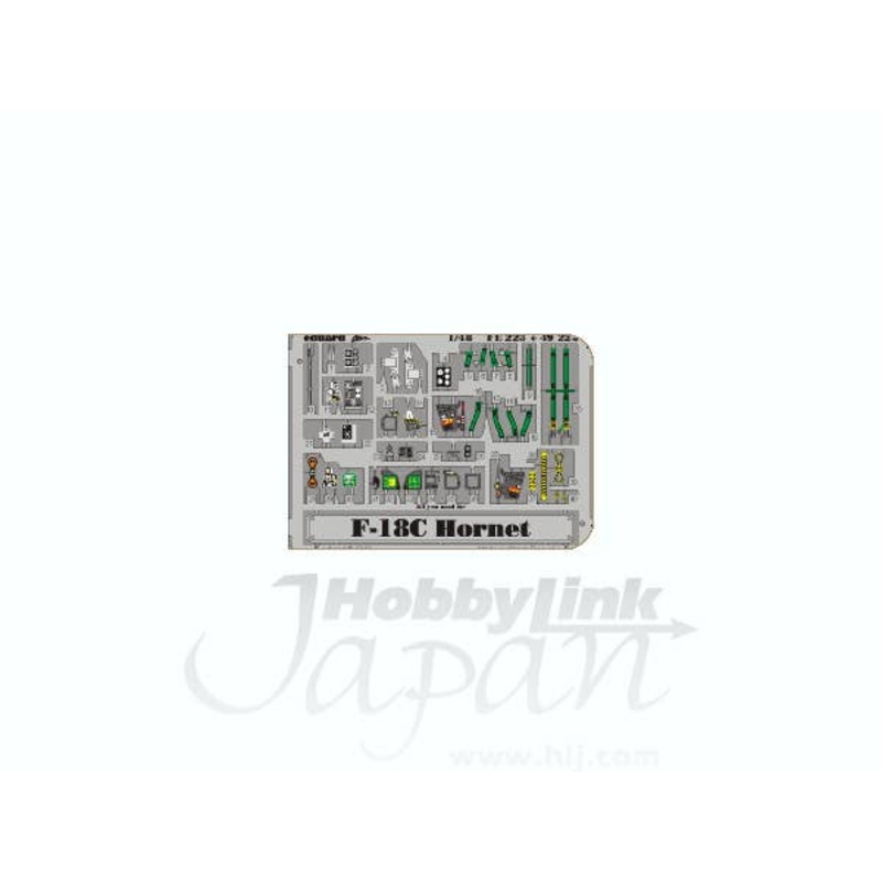 1/48 F-18C Hornet Interior Zoom Color PE (for Hasegawa)
