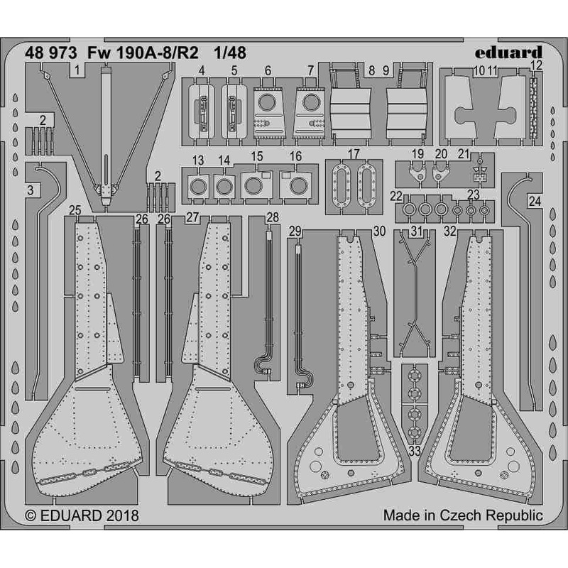 1/48 Fw 190A-8/R2 (for Eduard)