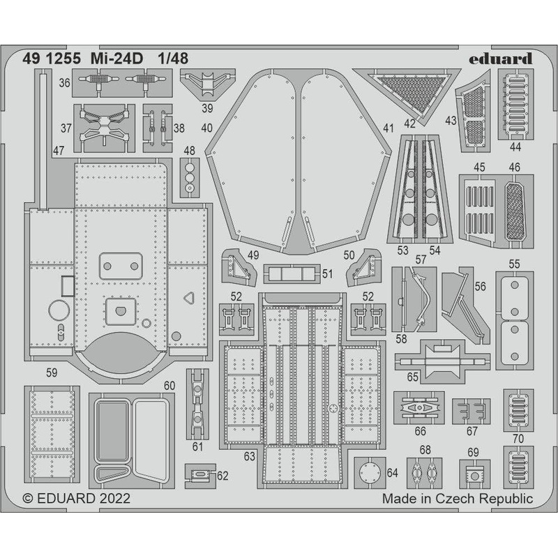1/48 Mi-24D (for Trumpeter)