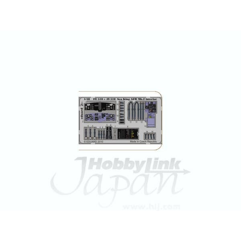 1/48 Sea King AEW Mk.2 Dashboard/Seatbelt S.A.