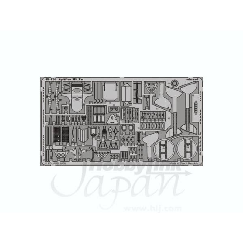 1/48 Spitfire Mk. Vc Photo-Etched Parts S.A. (for Special Hobby)