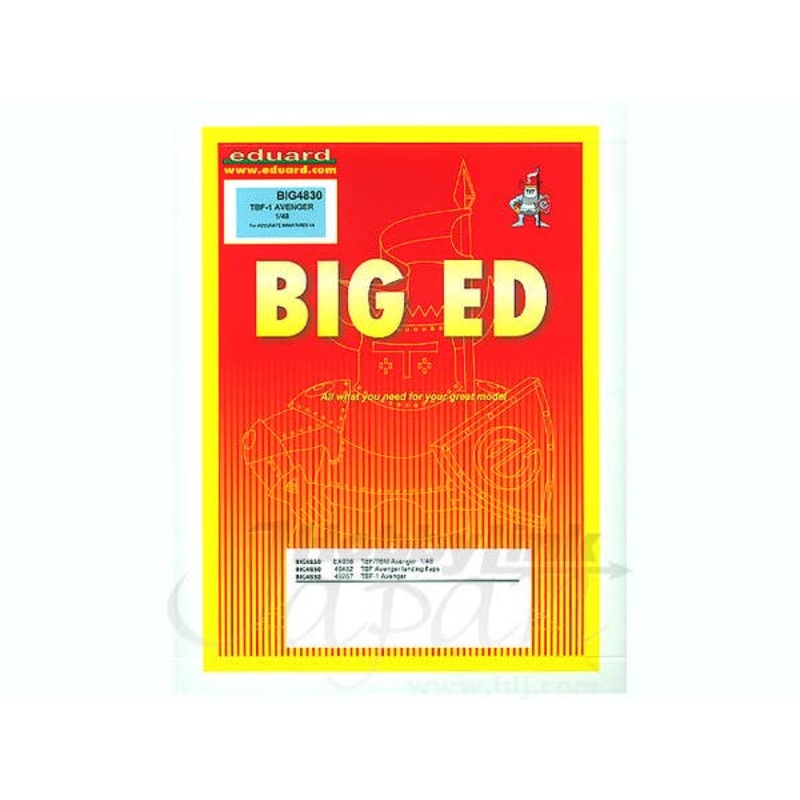 1/48 TBF-1 (for Accurate Miniatures) Big Ed set