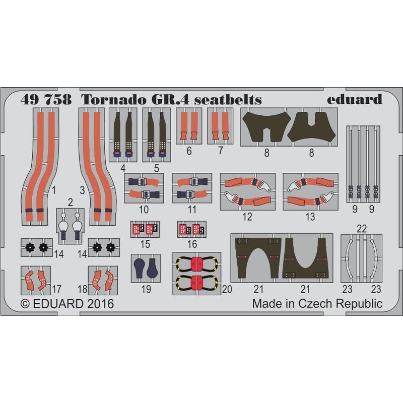 1/48 Tornado GR.4 Seatbelts Revell 04924