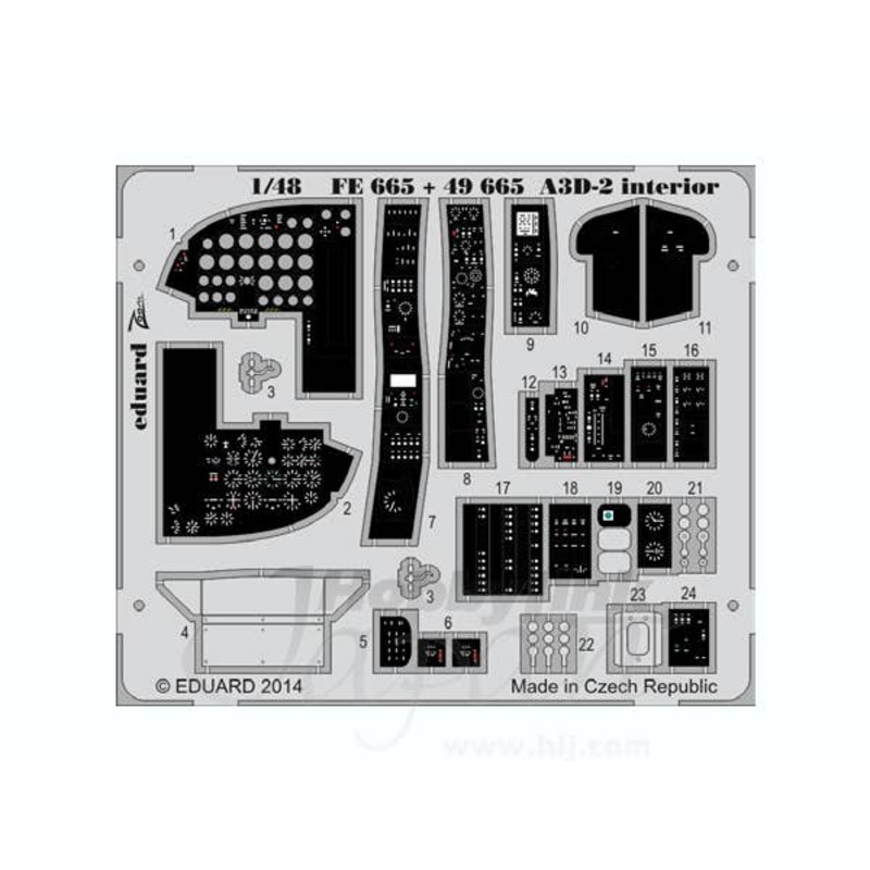 1/48 A3D-2 Interior S.A. (for Trumpeter)