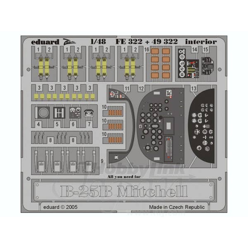 1/48 B-25B interior (for Accurate Miniatures)
