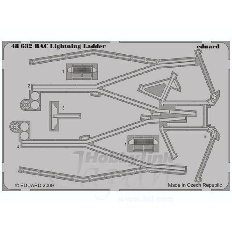 1/48 BAC Lightning Ladder PE  (for Airfix / Eduard 1134)