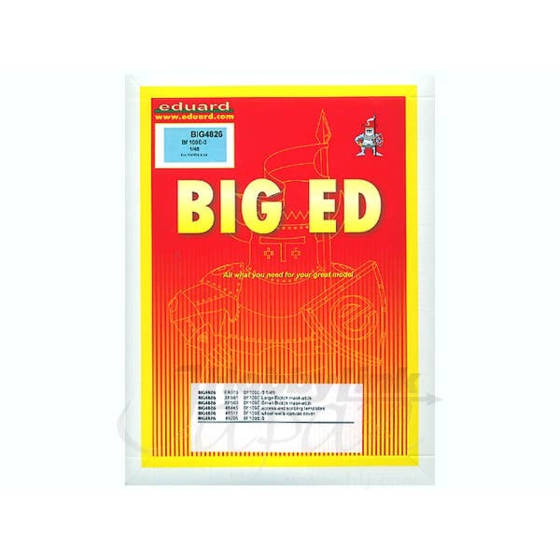1/48 Bf109E-3 (for Tamiya) Big Ed set
