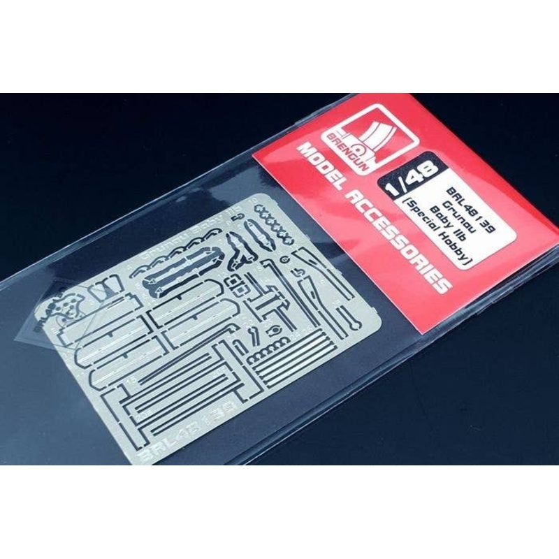 1/48 Etching parts set for Grunau Baby IIb (for Special Hobby)