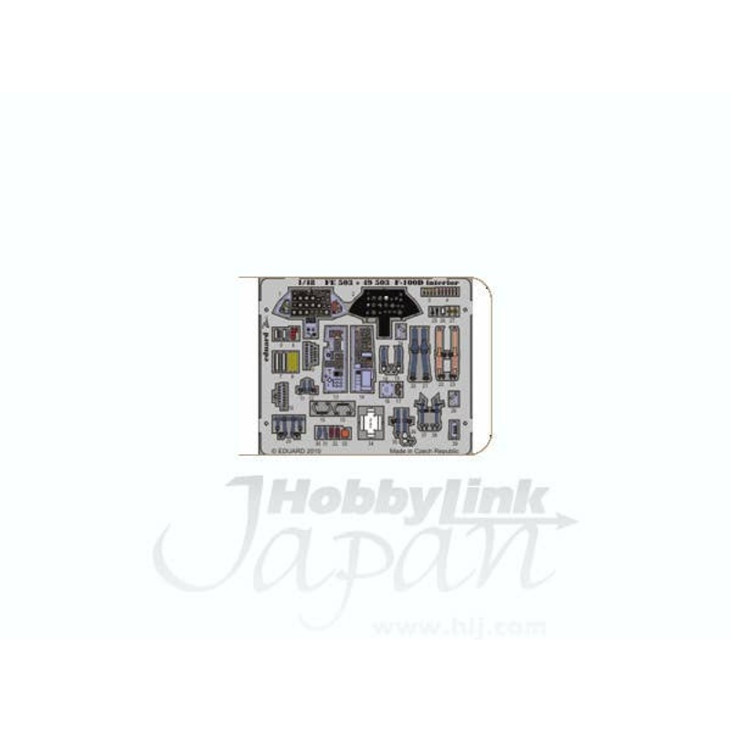 1/48 F-100D Interior S.A. (for Hobby Boss)