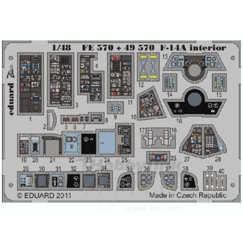 1/48 F-14A Self-Adhesive (for Hobby Boss)