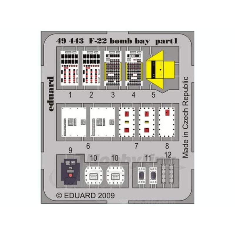 1/48 F-22 bomb bay (for Academy)