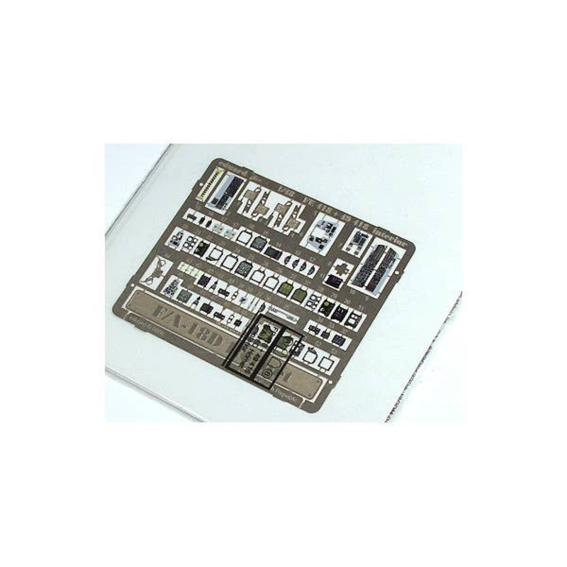 1/48 F/A-18D Hornet Interior Photo-Etched Parts (for Hobby Boss)
