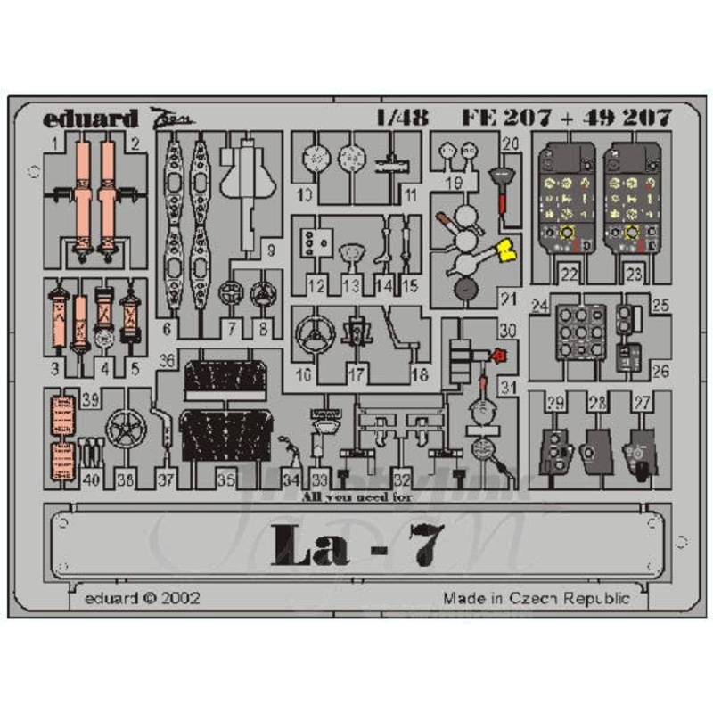1/48 Lavochkin La-7 (for Gavia)
