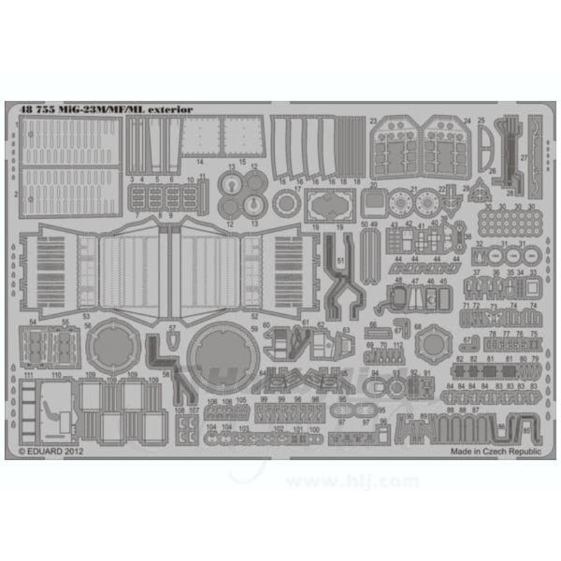 1/48 MiG-23M/ML/MF Exterior (Trumpeter)