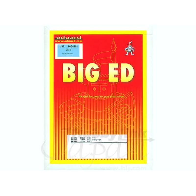 1/48 MiG-3 (for Trumpeter) Big Ed set