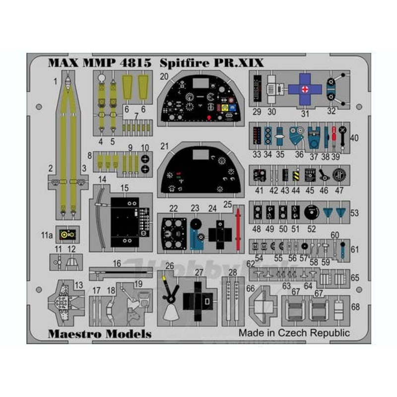 1/48 S31 Spitfire PR Mk.XIX Detail Set