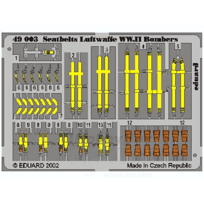 1/48 Seatbelts Luftwaffe WWII Bombers