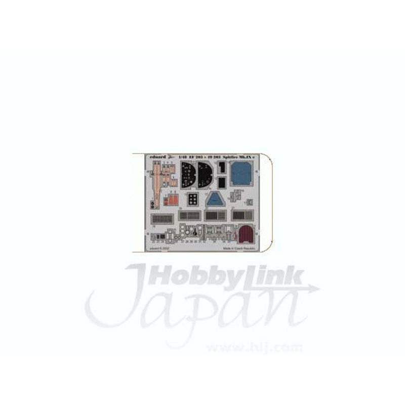 1/48 Spitfire Mk.Ixc Interior Zoom Color PE (for Tamiya)