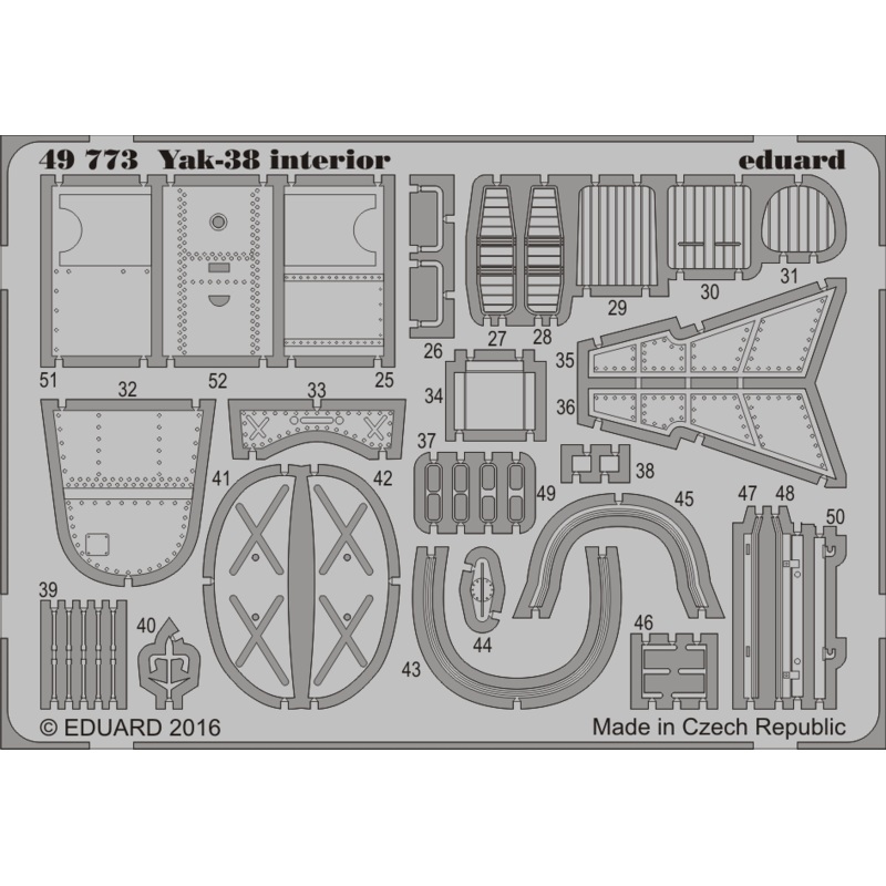 1/48 Yak-38 Interior (Hobby Boss)