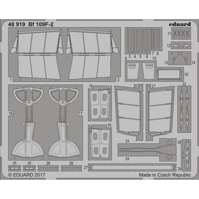 1/48 Bf 109F-2 (Eduard)