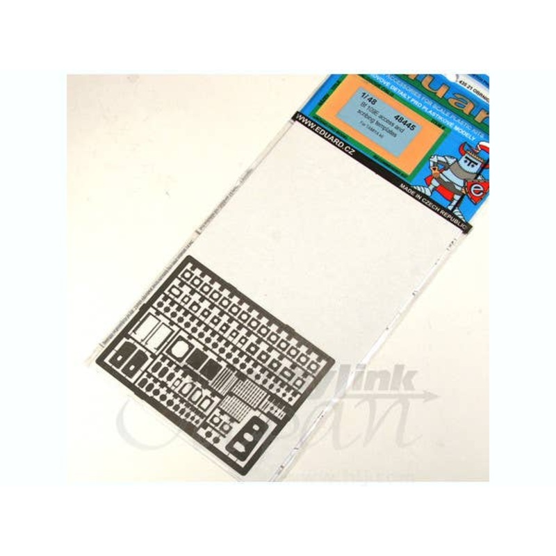 1/48 Bf109E Access and scribing temPlates (for Tamiya)