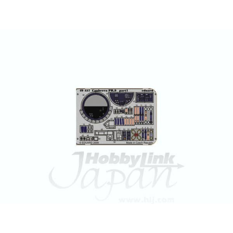 1/48 Canberra PR.9 Photo-Etched Parts S.A. (for Airfix)