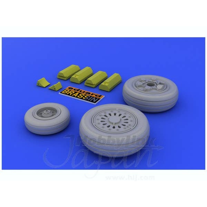1/48 F-16 Fighting Falcon Early Wheels (for Kinetic)