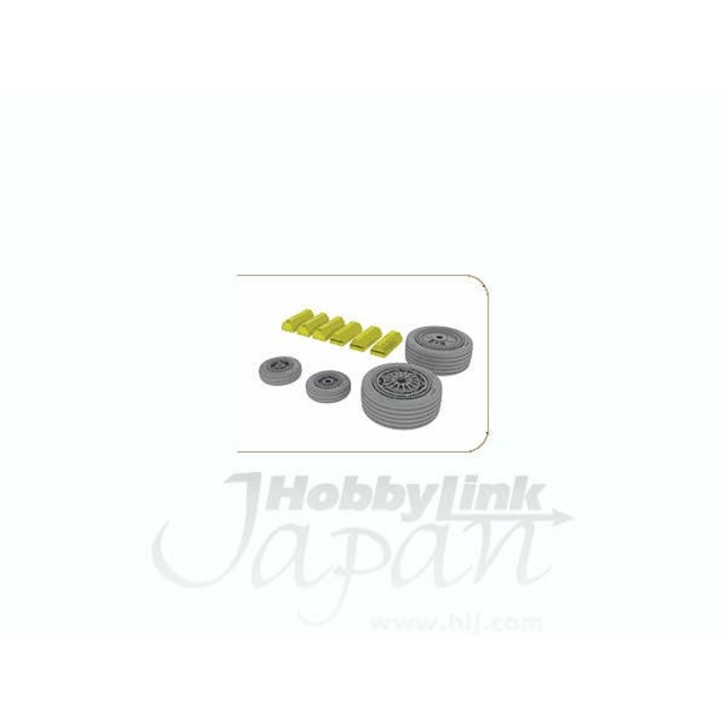 1/48 F-4C/D/E/F/G Phantom Wheels (for Hasegawa)