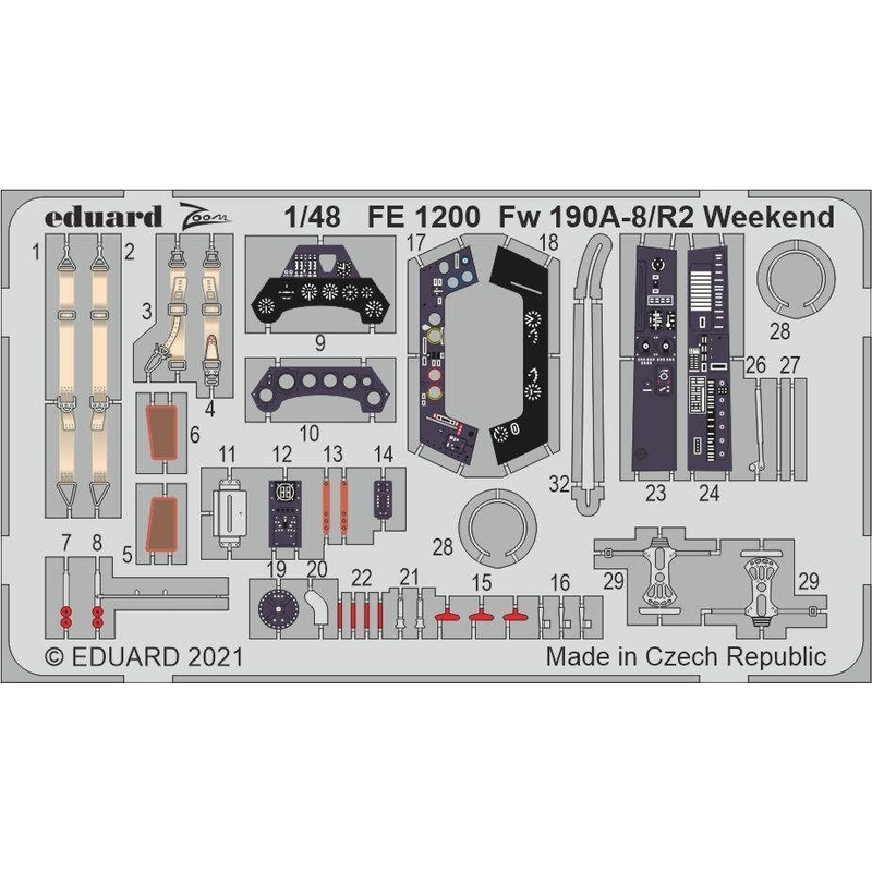1/48 Fw 190A-8/R2 Weekend for Eduard