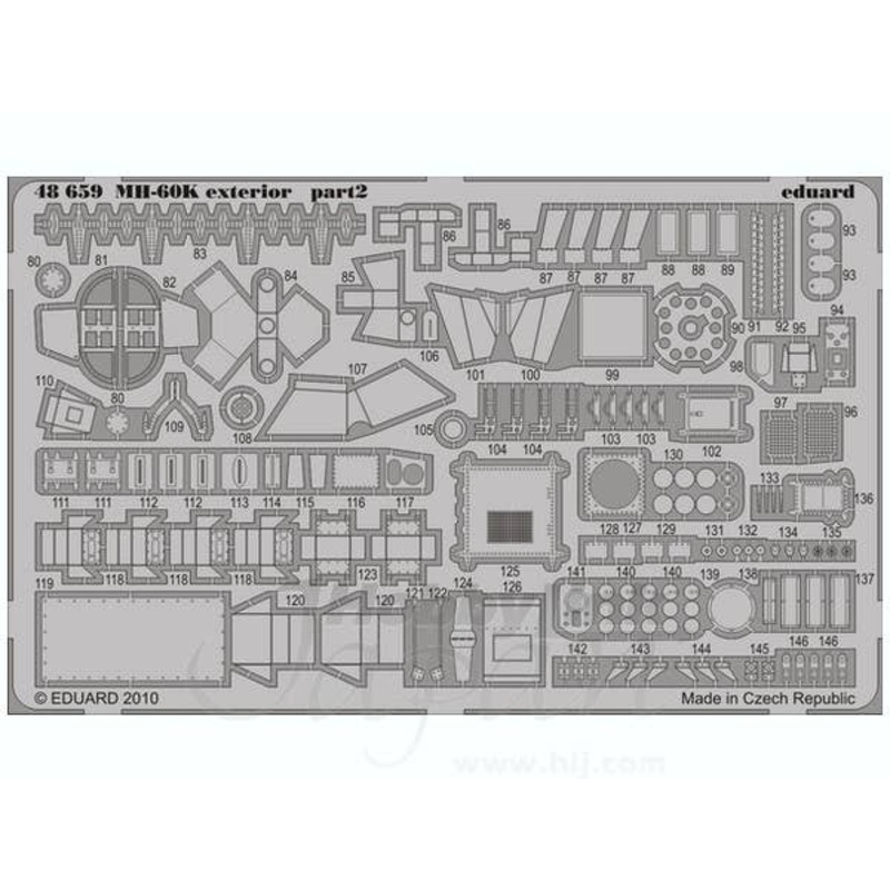 1/48 MH-60K Exterior (for Italeri)