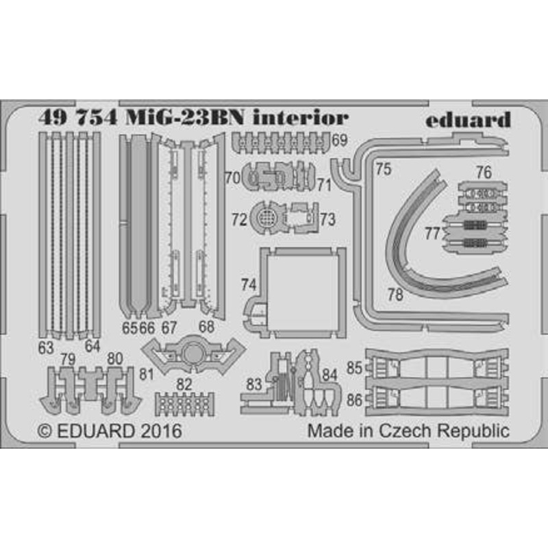 1/48 MiG-23BN Interior (Trumpeter)